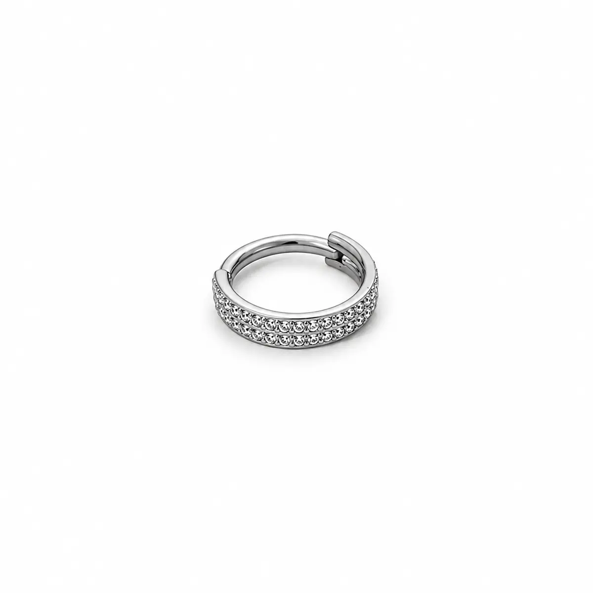 Argola clicker dupla cravejada