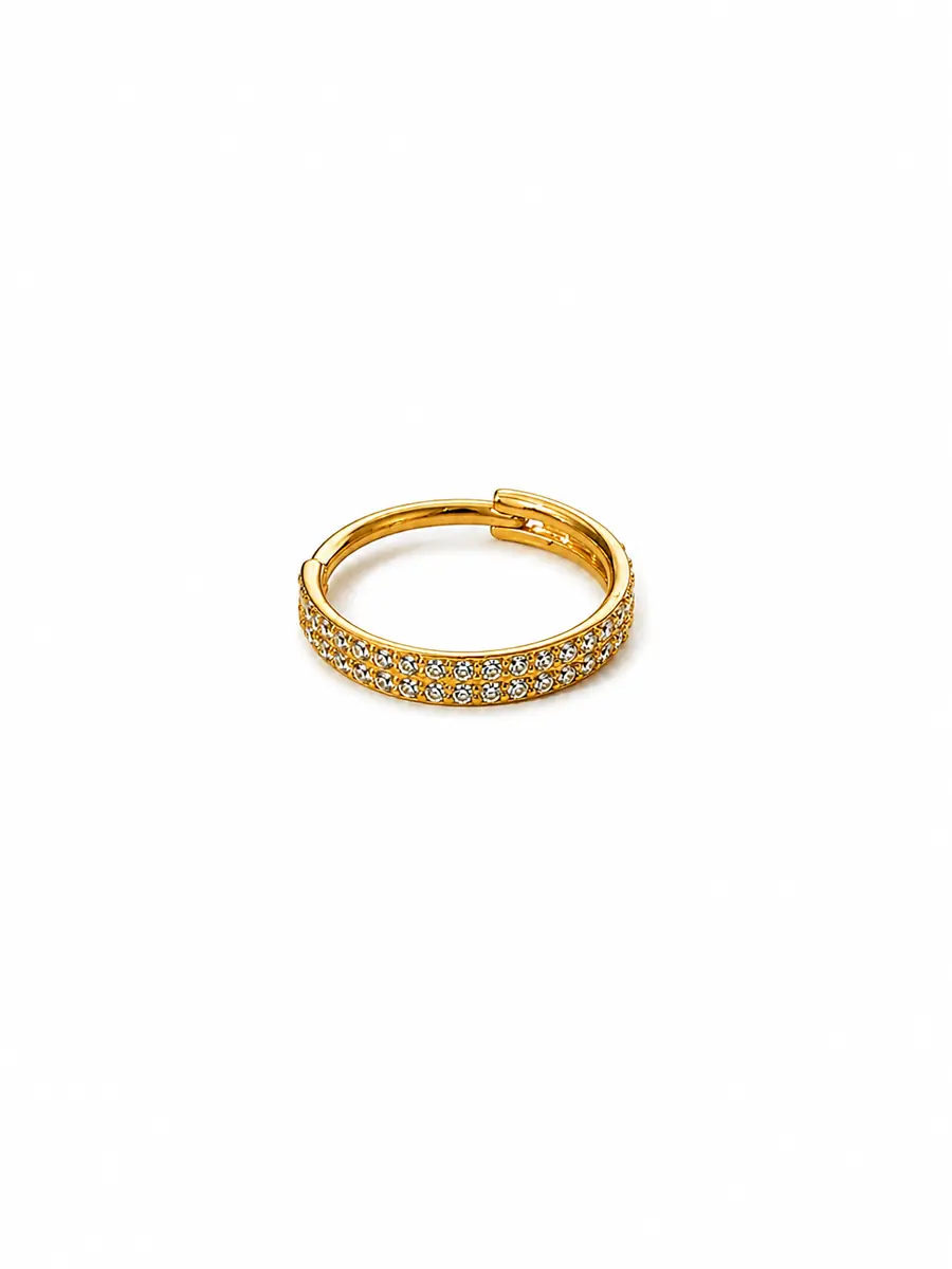 Argola clicker dupla cravejada