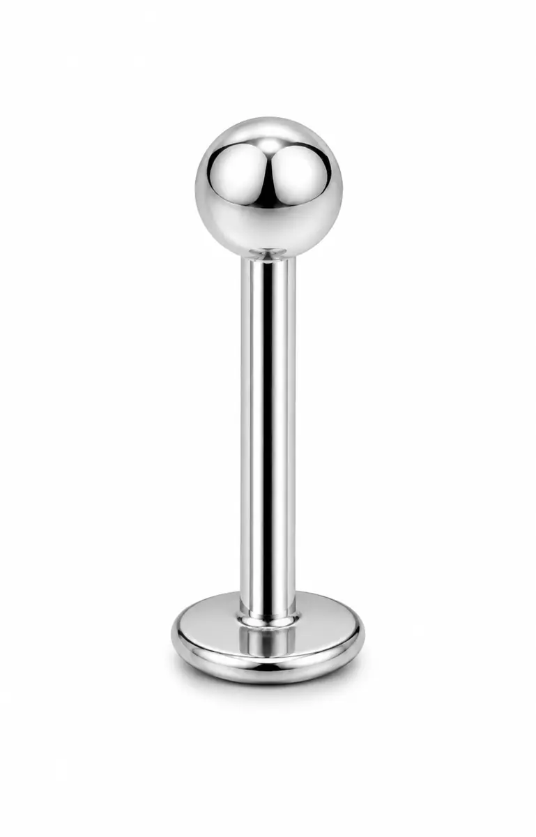 Labret com esfera