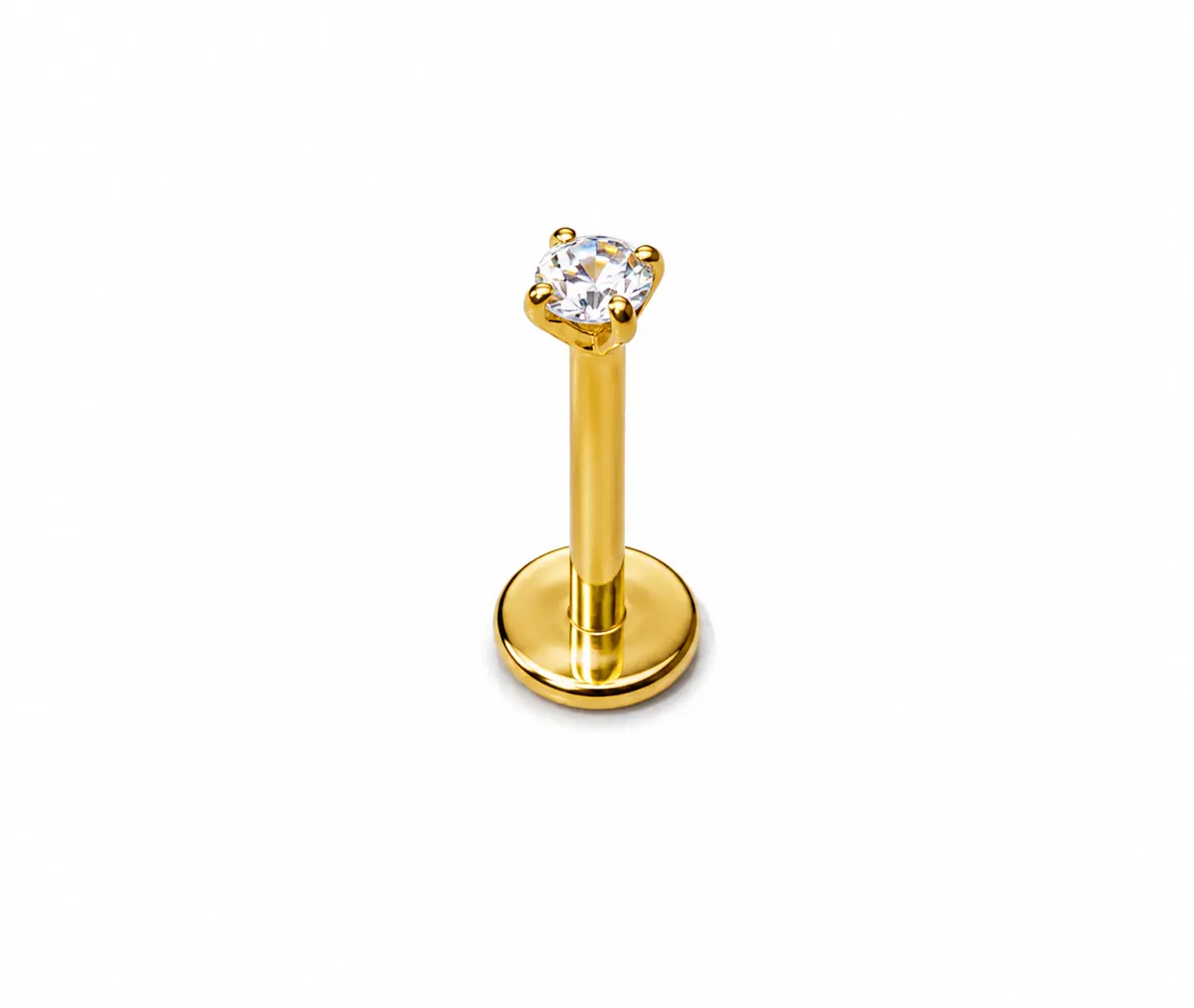 Labret com pedra