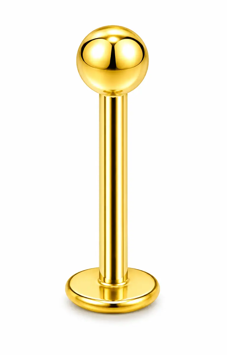 Labret com esfera