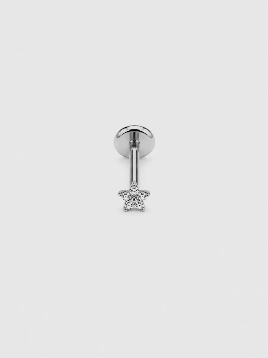 Labret com pingente
