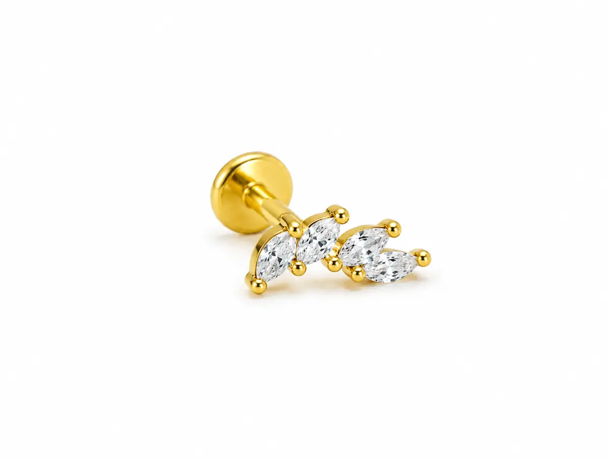 Labret com pingente