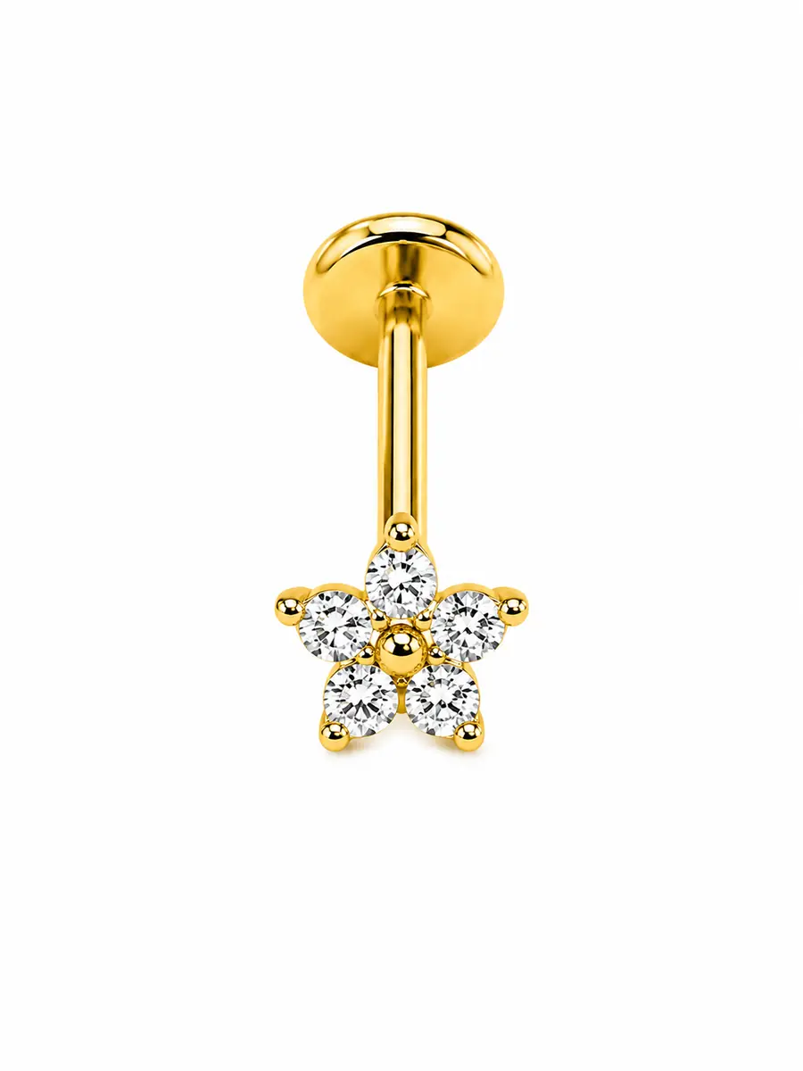 Labret com pingente