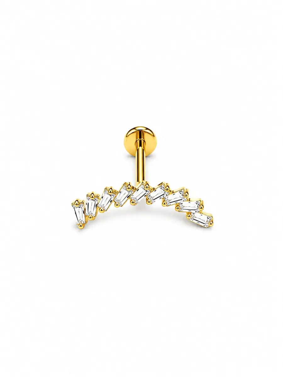Labret com pingente