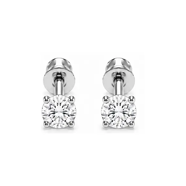 Brinco com garra e tarracha baby com rosca 5 mm